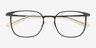 Density Dark Green Aluminium AlloyEyeglass Frames from EyeBuyDirect, Closed View