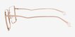 Stay True Rose Gold Multicolor MetalEyeglass Frames from EyeBuyDirect, Side View