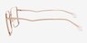 Stay True Rose Gold Multicolor MetalEyeglass Frames from EyeBuyDirect, Side View