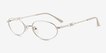 Optura Silver Alternative MaterialsEyeglass Frames from EyeBuyDirect, Angle View