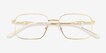 Vizzo Gold Alternative MaterialsEyeglass Frames from EyeBuyDirect, Closed View