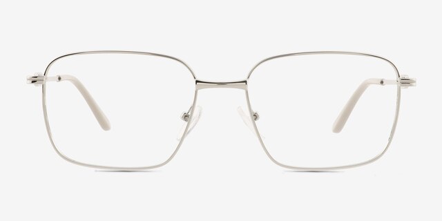 Vizzo Silver Alternative MaterialsEyeglass Frames from EyeBuyDirect, Front View