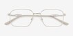 Vizzo Silver Alternative MaterialsEyeglass Frames from EyeBuyDirect, Closed View