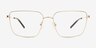 Sartori Gold Alternative MaterialsEyeglass Frames from EyeBuyDirect, Front View