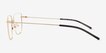 Sartori Gold Alternative MaterialsEyeglass Frames from EyeBuyDirect, Side View