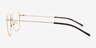 Sartori Gold Alternative MaterialsEyeglass Frames from EyeBuyDirect, Side View