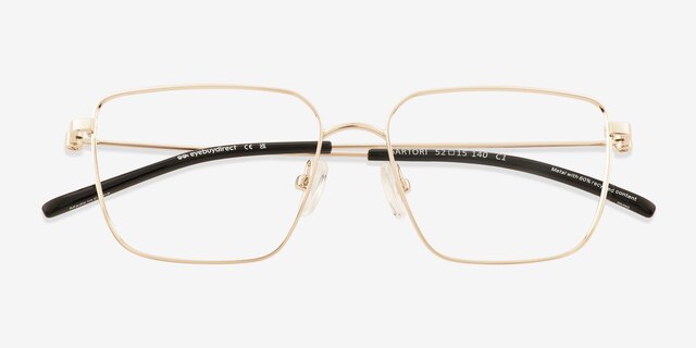 Sartori Gold Alternative MaterialsEyeglass Frames from EyeBuyDirect, Closed View