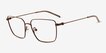 Sartori Brown Alternative MaterialsEyeglass Frames from EyeBuyDirect, Angle View