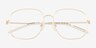 Beauregard Doré Matériaux biosourcésMontures de lunettes de vue d'EyeBuyDirect, Vue Rapprochée