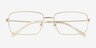 Wentworth Silver Alternative MaterialsEyeglass Frames from EyeBuyDirect, Closed View