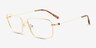 Wentworth Gold Alternative MaterialsEyeglass Frames from EyeBuyDirect, Angle View