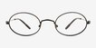 Tremblay Black Alternative MaterialsEyeglass Frames from EyeBuyDirect, Front View
