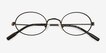 Tremblay Black Alternative MaterialsEyeglass Frames from EyeBuyDirect, Closed View