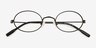 Tremblay Black Alternative MaterialsEyeglass Frames from EyeBuyDirect, Closed View