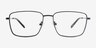 Loxley Bleu Matériaux biosourcésMontures de lunettes de vue d'EyeBuyDirect, Vue de Face