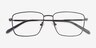 Loxley Bleu Matériaux biosourcésMontures de lunettes de vue d'EyeBuyDirect, Vue Rapprochée