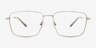 Loxley Silver Alternative MaterialsEyeglass Frames from EyeBuyDirect, Front View
