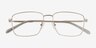 Loxley Silver Alternative MaterialsEyeglass Frames from EyeBuyDirect, Closed View