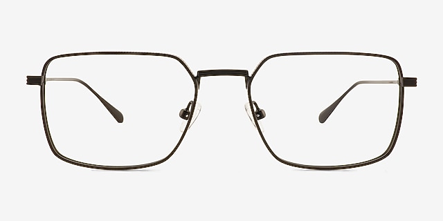 Holland Brown MetalEyeglass Frames from EyeBuyDirect, Front View