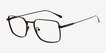 Holland Brown MetalEyeglass Frames from EyeBuyDirect, Angle View