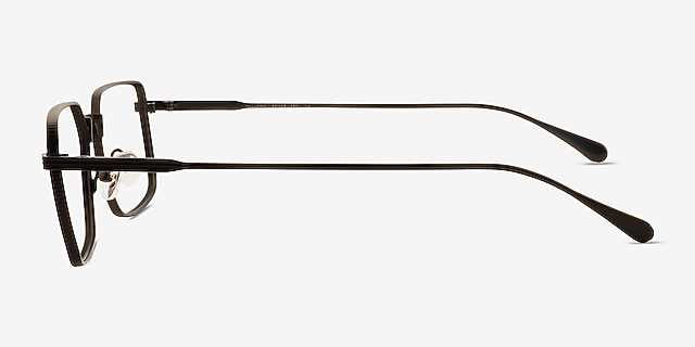 Holland Brown MetalEyeglass Frames from EyeBuyDirect, Side View