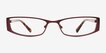Fenmore Purple AcetateEyeglass Frames from EyeBuyDirect, Front View