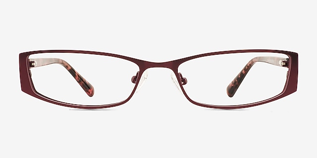 Fenmore Purple AcetateEyeglass Frames from EyeBuyDirect, Front View