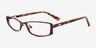 Fenmore Purple AcetateEyeglass Frames from EyeBuyDirect, Angle View