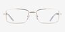 Ari Doré MétalMontures de lunettes de vue d'EyeBuyDirect, Vue de Face
