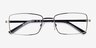 Ari Gris MétalMontures de lunettes de vue d'EyeBuyDirect, Vue Rapprochée