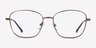 Beckham Brun MétalMontures de lunettes de vue d'EyeBuyDirect, Vue de Face