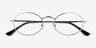 Blair Silver MetalEyeglass Frames from EyeBuyDirect, Closed View