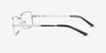 Cooper Argenté MétalMontures de lunettes de vue d'EyeBuyDirect, Vue de Côté