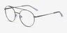 Georgie Green MetalEyeglass Frames from EyeBuyDirect, Angle View