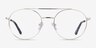 Georgie Doré MétalMontures de lunettes de vue d'EyeBuyDirect, Vue de Face