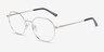 Glen Gold MetalEyeglass Frames from EyeBuyDirect, Angle View