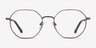 Glen Brun MétalMontures de lunettes de vue d'EyeBuyDirect, Vue de Face