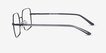 Laken Black MetalEyeglass Frames from EyeBuyDirect, Side View