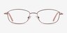 Calm Rose MétalMontures de lunettes de vue d'EyeBuyDirect, Vue de Face