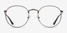 Carson Gray MetalEyeglass Frames from EyeBuyDirect, Front View