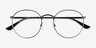 Carson Gray MetalEyeglass Frames from EyeBuyDirect, Closed View