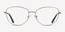 Celine Doré MétalMontures de lunettes de vue d'EyeBuyDirect, Vue de Face