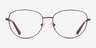 Celine Violet MétalMontures de lunettes de vue d'EyeBuyDirect, Vue de Face