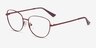 Celine Violet MétalMontures de lunettes de vue d'EyeBuyDirect, Vue d'Angle