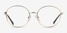 Dakota Gold MetalEyeglass Frames from EyeBuyDirect, Front View