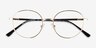 Dakota Gold MetalEyeglass Frames from EyeBuyDirect, Closed View
