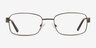 Evan Gray MetalEyeglass Frames from EyeBuyDirect, Front View