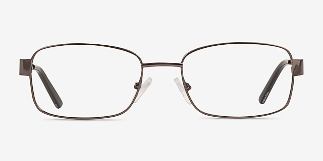 Evan Gray MetalEyeglass Frames from EyeBuyDirect, Front View