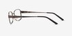 Evan Gray MetalEyeglass Frames from EyeBuyDirect, Side View