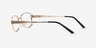 Evan Doré MétalMontures de lunettes de vue d'EyeBuyDirect, Vue de Côté